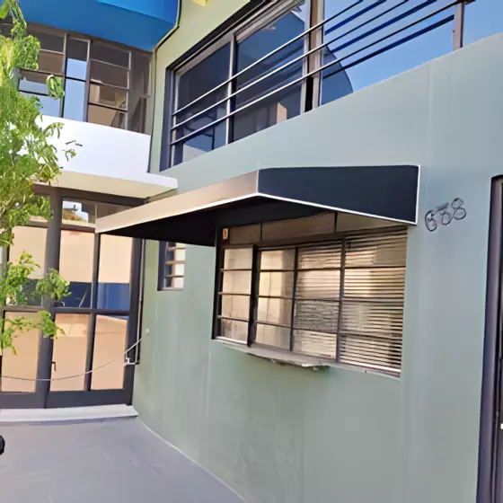 Toldo fixo de lona industrial para galpão